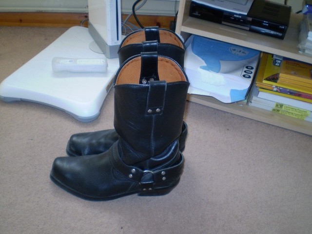 western style motorcycle boots